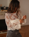 Blouse Drew en dentelle