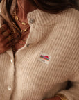 Gilet Flavie beige