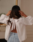 Blouse Oxana blanche