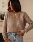 Pull Cameron taupe