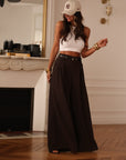 Pantalon Alban choco