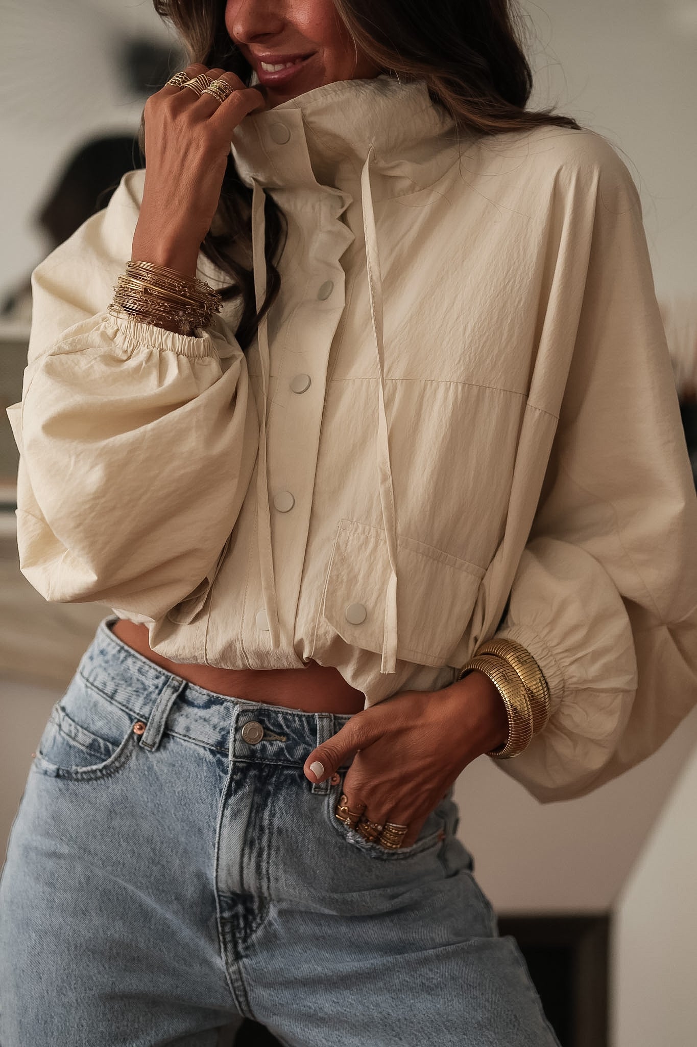Veste Wily beige