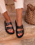 Sandales Maddy cloutés