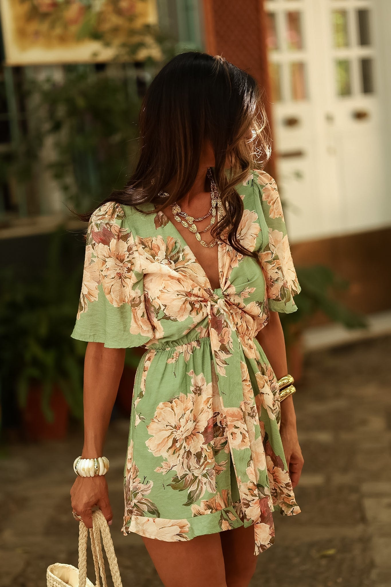 Combi-short Kate verte