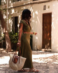 Robe Roma kaki
