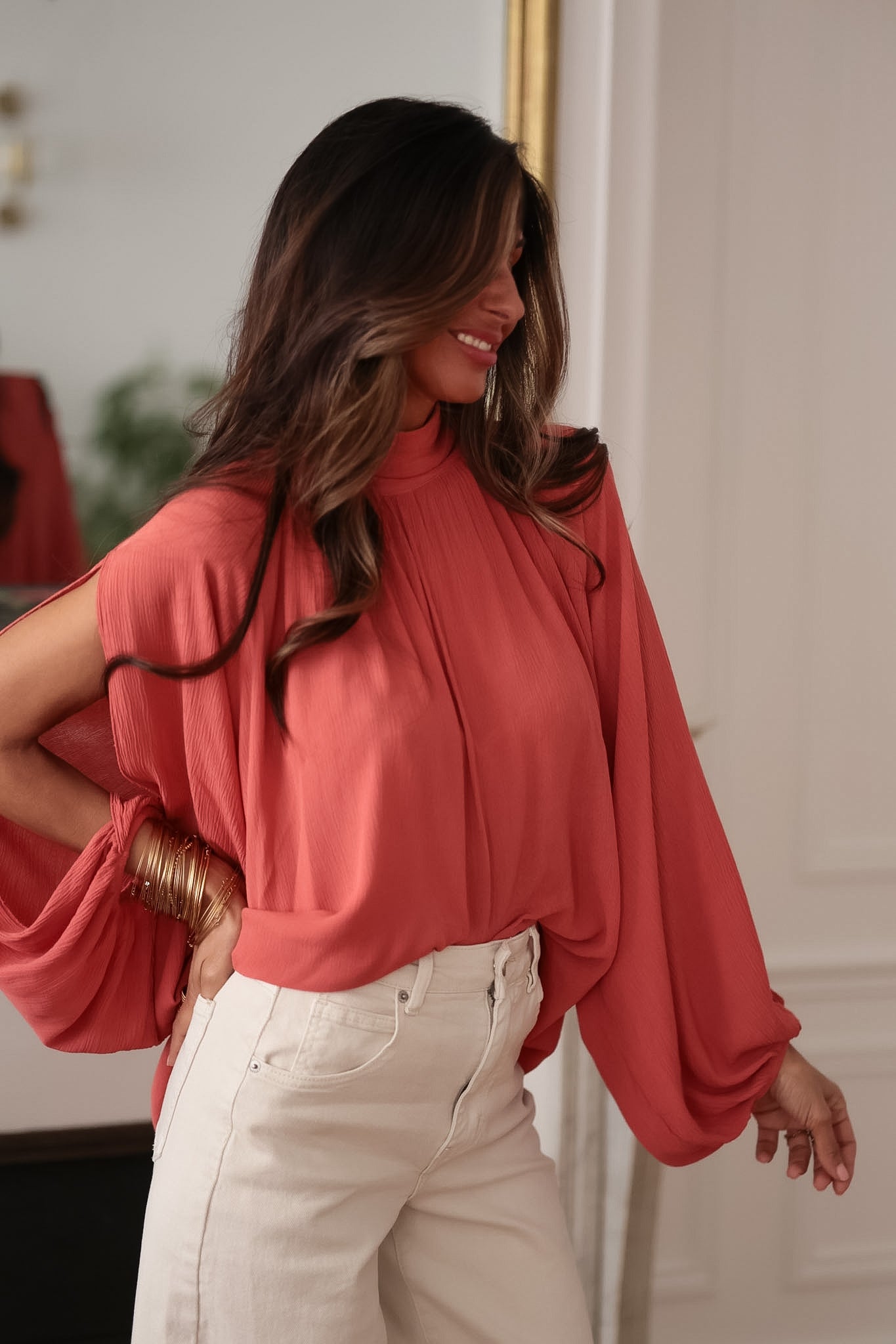 Blouse Jess terracotta