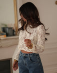 Top Eva en dentelle
