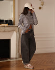 Gilet Bandana gris