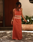 Ensemble Gilia terracotta