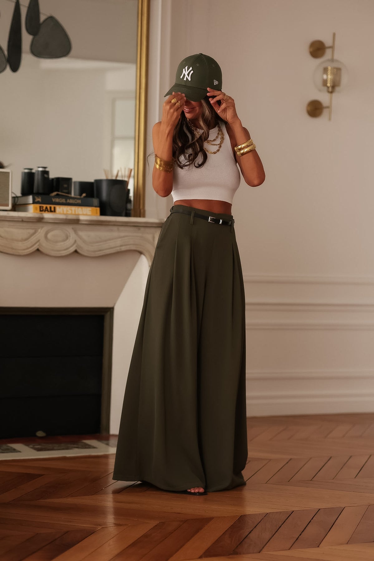 Pantalon Alban kaki