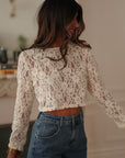Top Eva en dentelle