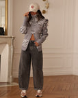Gilet Bandana gris