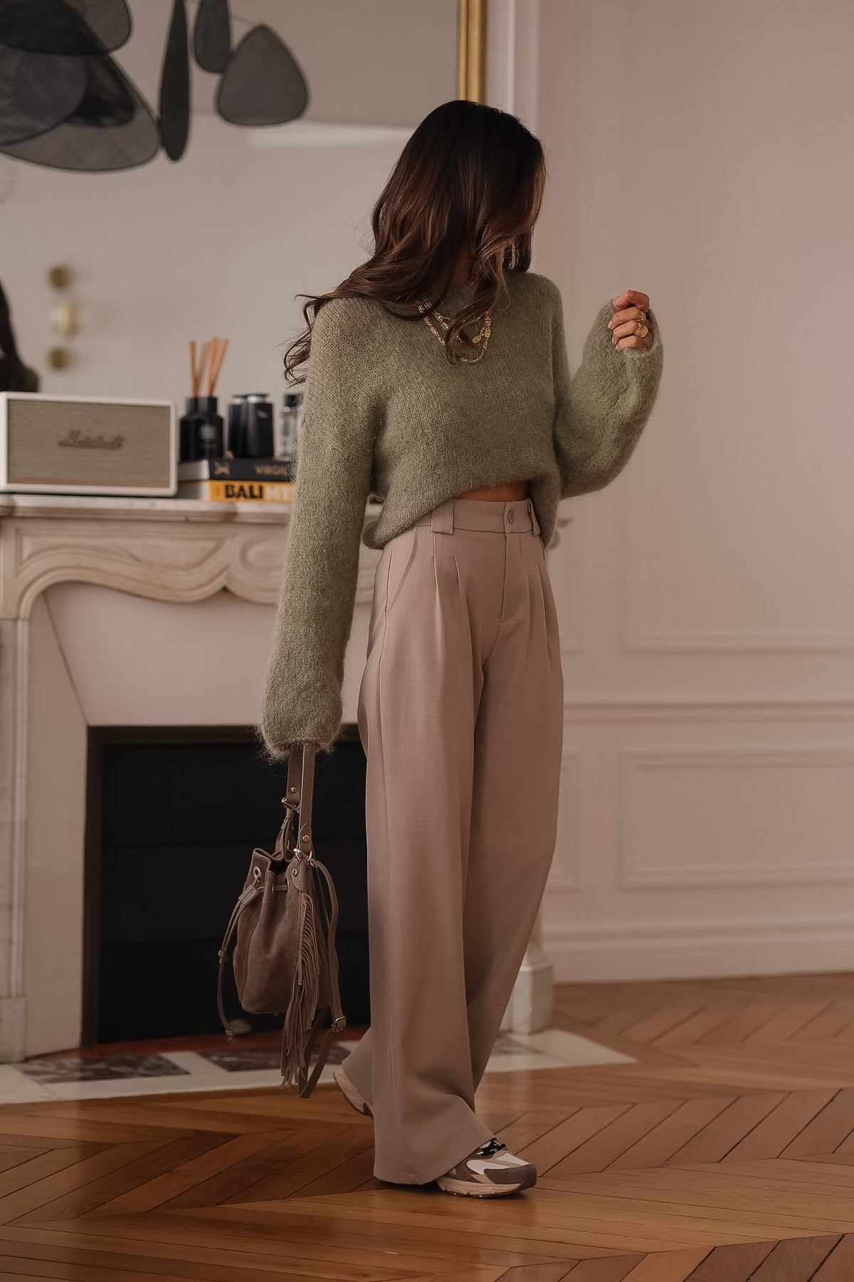 Pantalon Eddie beige