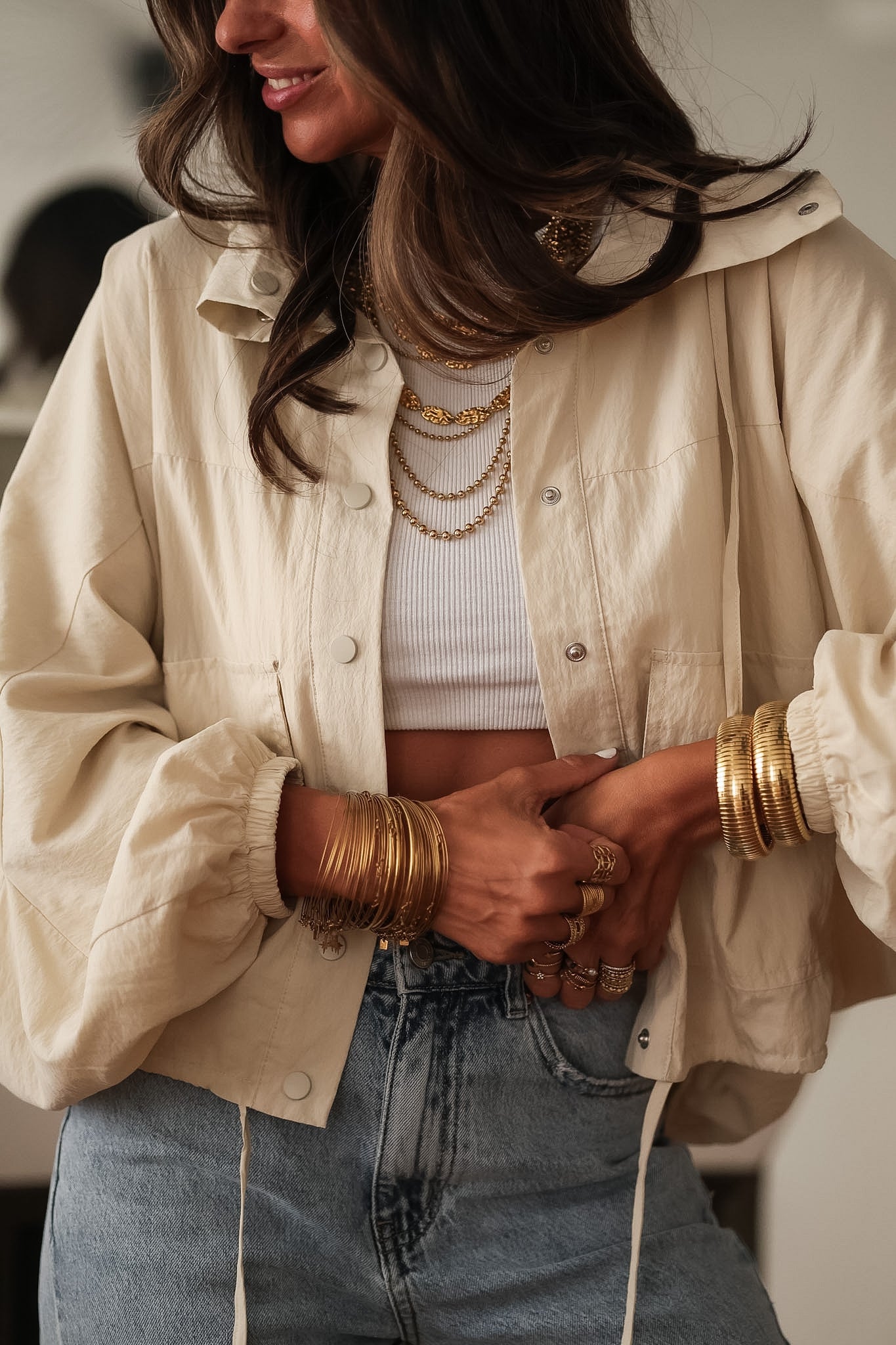 Veste Wily beige
