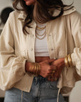 Veste Wily beige