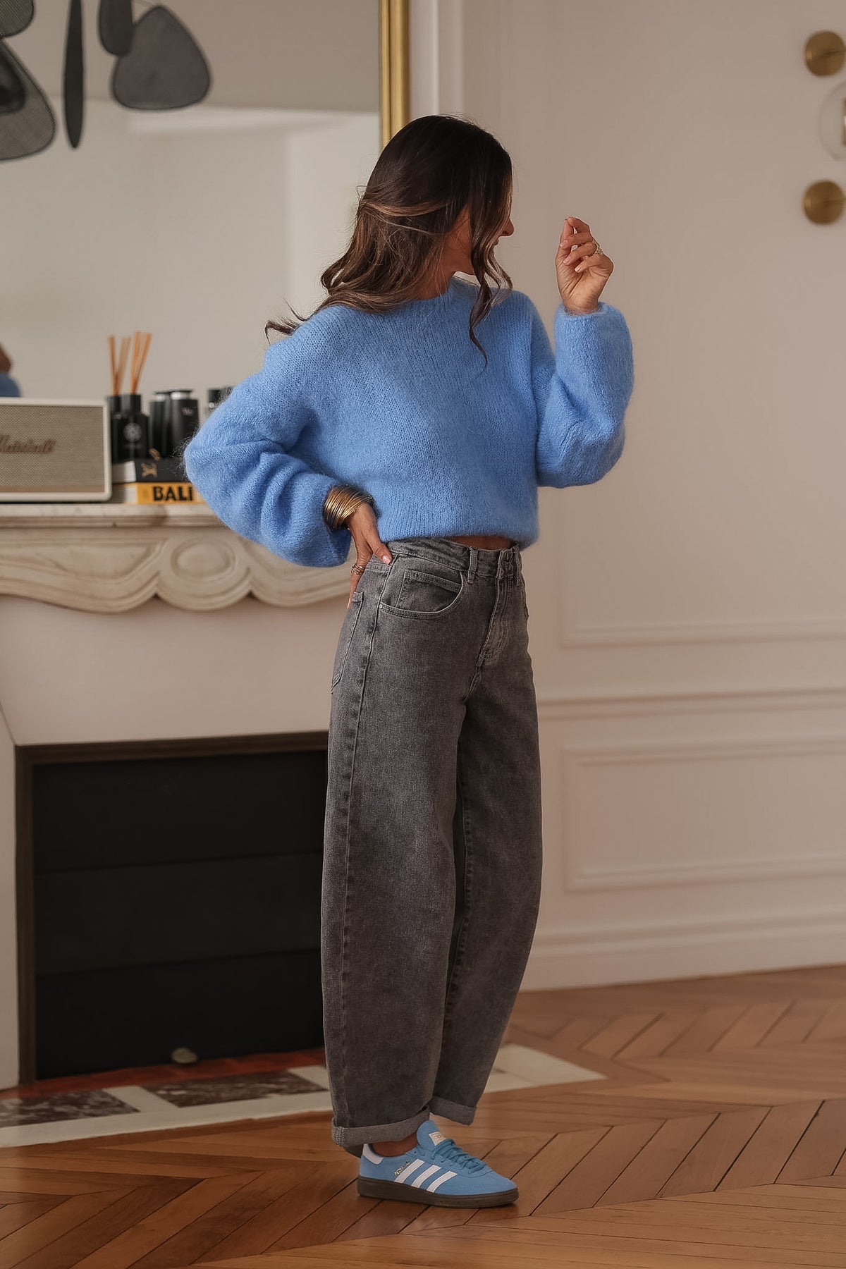 Pull Zadie bleu