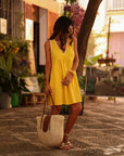 Robe Anja jaune