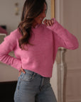 Pull Léonie rose