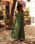 Robe Paula verte