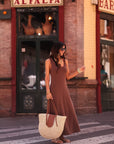 Robe Tessa choco