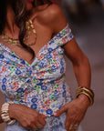 Top Liberty bleu