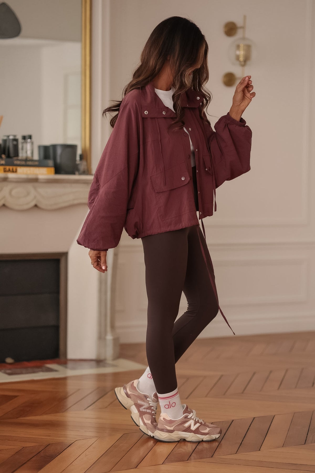Veste Wily bordeaux