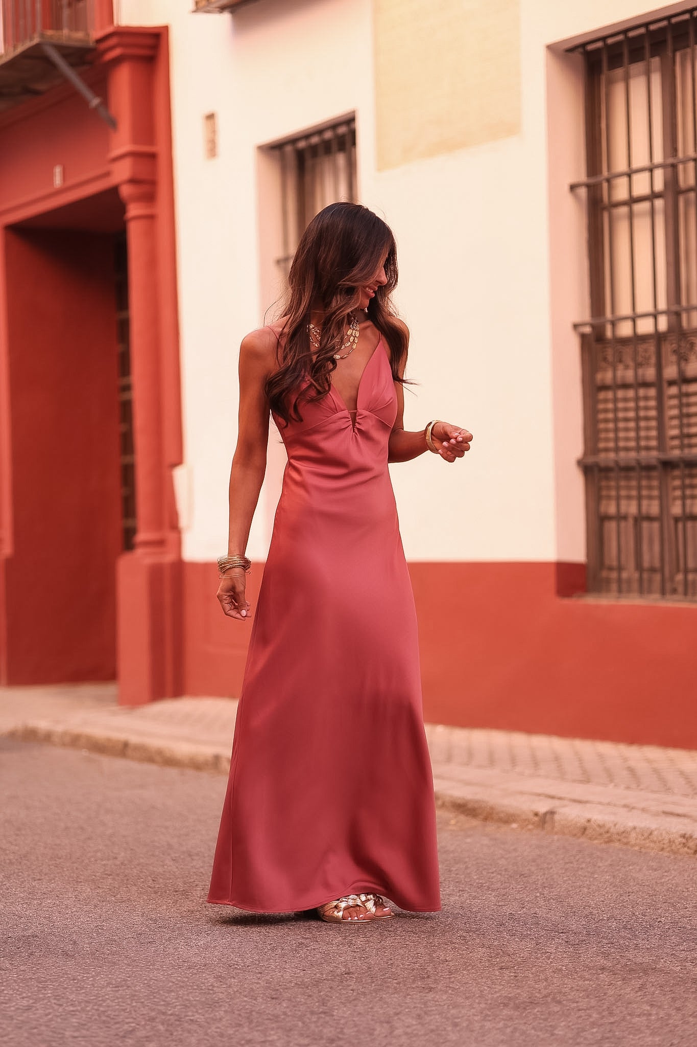 Robe Meryl rose terracotta