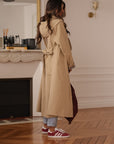 Trench long Sixtine beige