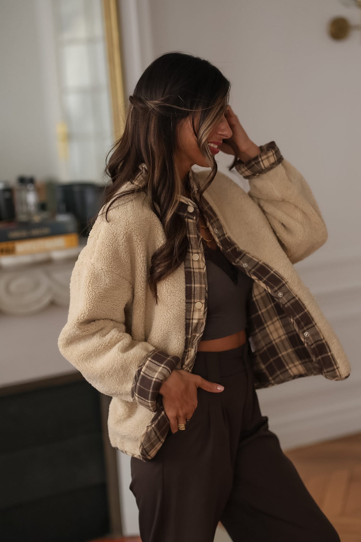Veste Maddy moumoute