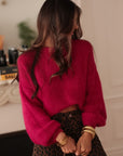 Pull Catalina framboise