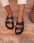 Sandales Maddy cloutés
