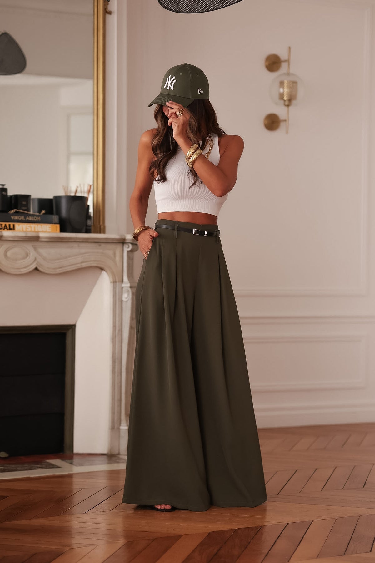 Pantalon Alban kaki
