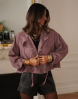 Veste Suki prune