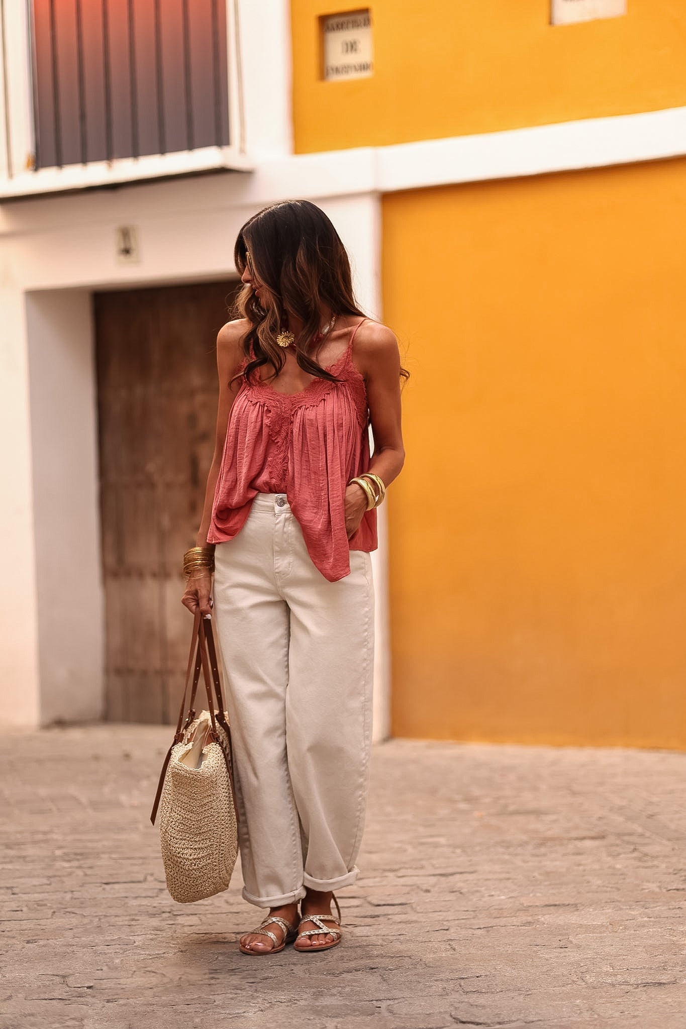Top Jill terracotta