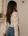 Top Eva en dentelle