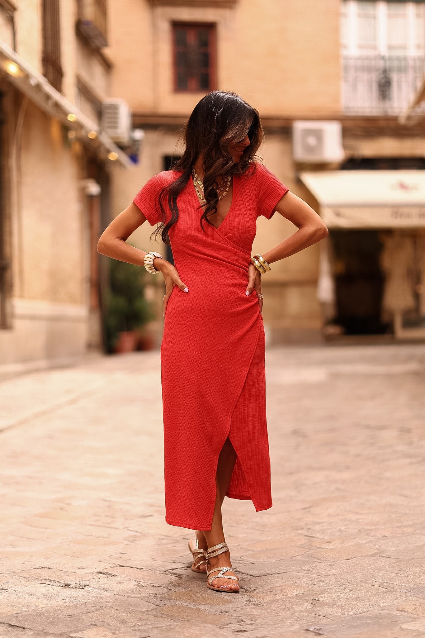 Robe Gaby rouge