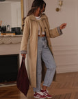 Trench long Sixtine beige