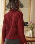 Blouse Margot bordeaux