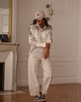 Gilet Bandana beige