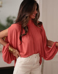 Blouse Jess terracotta