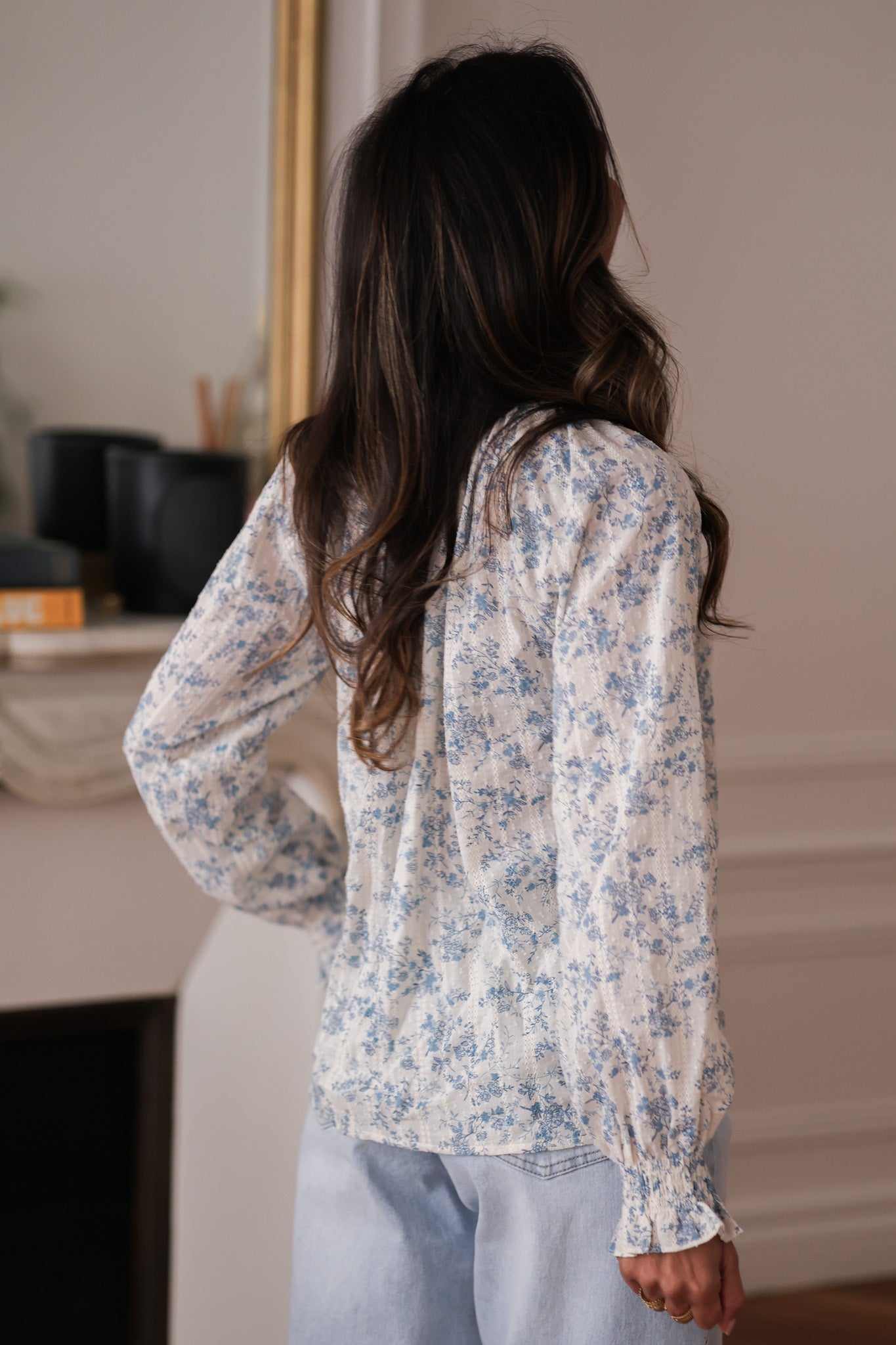 Chemise Maja bleue (précommande)