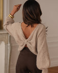 Pull Oria beige