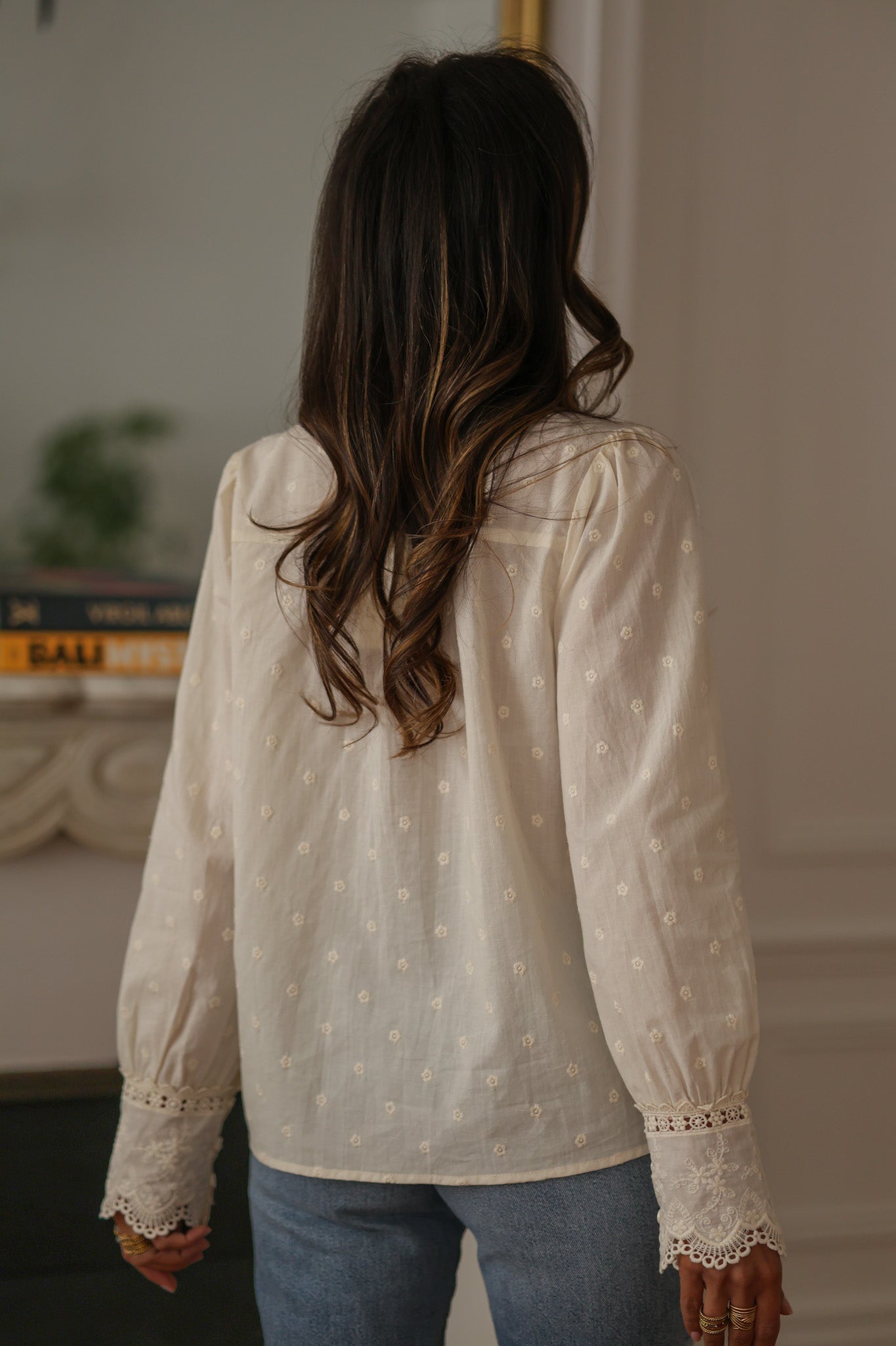 Blouse Lyne en dentelle