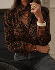 Chemise Ava léopard