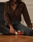 Chemise Ava léopard