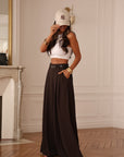 Pantalon Alban choco