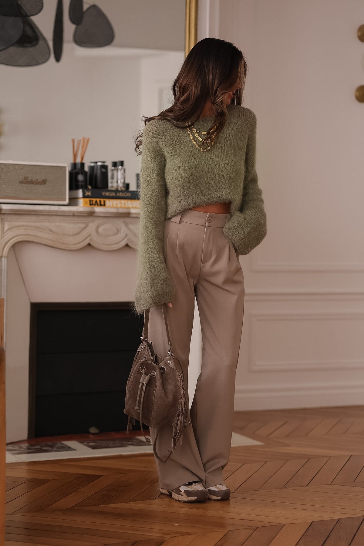 Pantalon Eddie beige