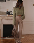 Pantalon Eddie beige