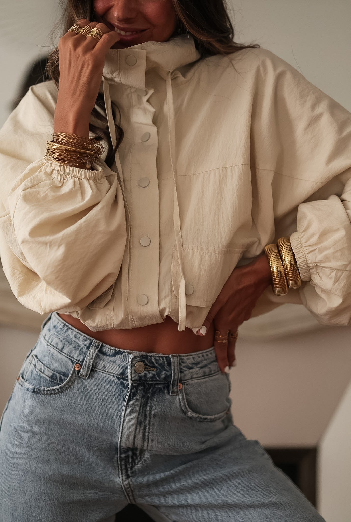 Veste Wily beige