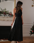 Robe longue Laly noire
